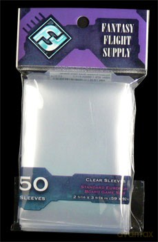 FFG Standard European Board Game Sleeves 50 [GRA]