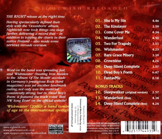 Nightwish: Wishmaster [CD]