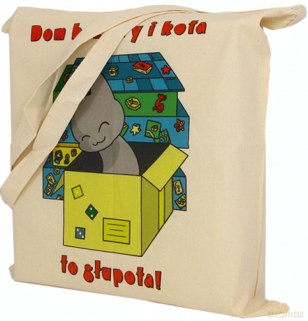 GameBag: Torba Ekologiczna - Dom bez gry i kota to głupota! [GRA]