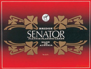 Karty 2 talie - Brydż - Senator [KARTY]