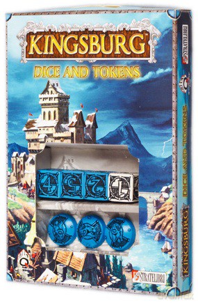 Kingsburg: Dice and Tokens - niebieski [GRA]