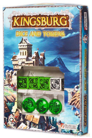 Kingsburg: Dice and Tokens - zielony [GRA]
