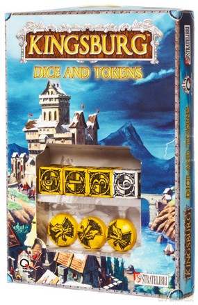 Kingsburg: Dice and Tokens - żółty [GRA]