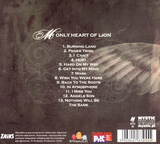 None: My Only Heart Of Lion (digipack) [CD]+[DVD]