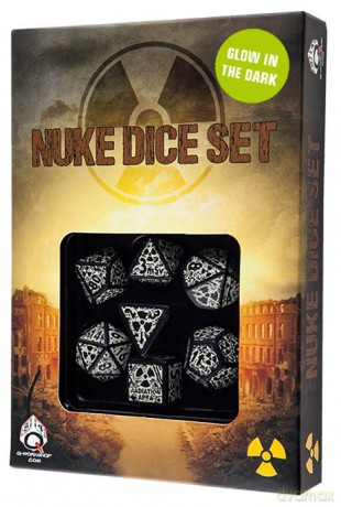 Komplet Nuklearne 3D - Czarno-fosforyzujący [GRA]