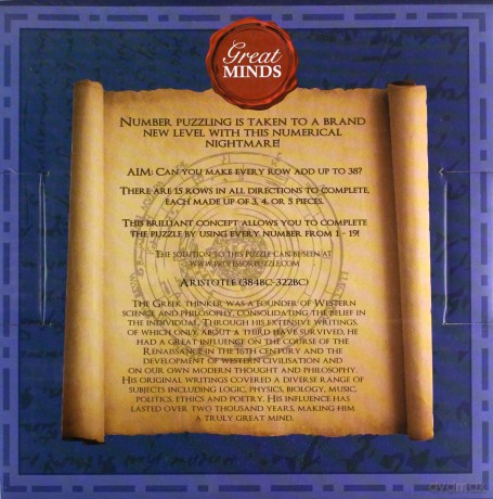 Łamigłówka Great Minds - Arystoteles - Matematyka [GRA]