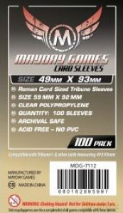 MAYDAY Koszulki Roman Card Sized Tribune 49x93mm 100 [GRA]