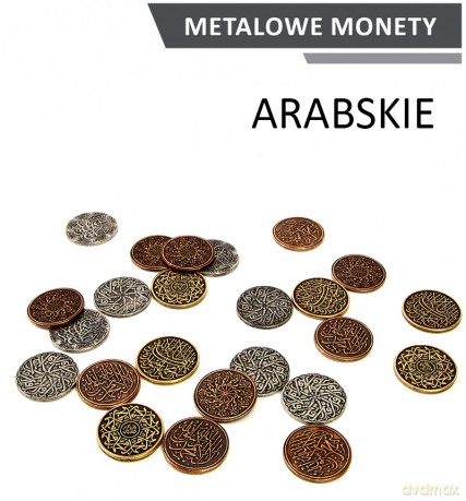 Metalowe Monety - Arabskie zestaw 24 monet [GRA]