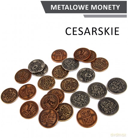 Metalowe Monety - Cesarskie zestaw 24 monet [GRA]