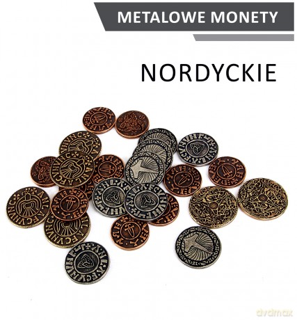 Metalowe Monety - Nordyckie zestaw 24 monet [GRA]