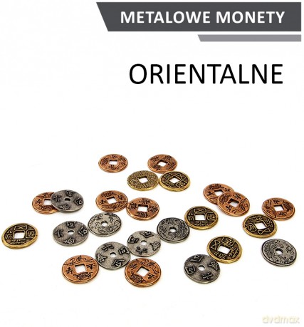 Metalowe Monety - Orientalne zestaw 24 monet [GRA]