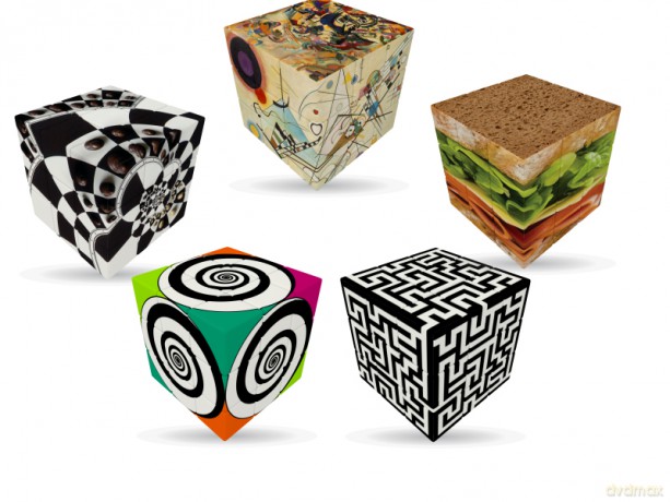 Pakiet Maxi V-Cube wzory - standard [GRA]