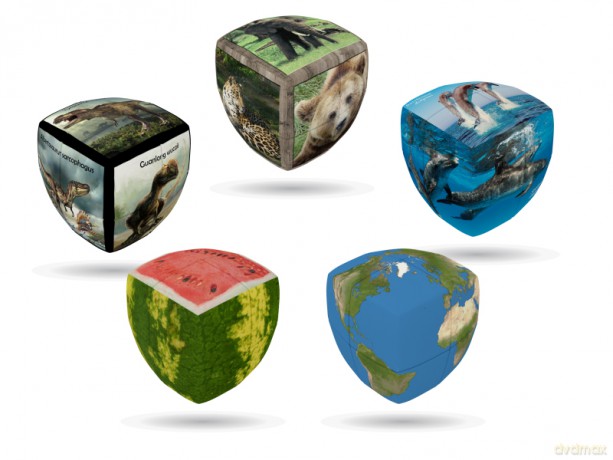 Pakiet Mini V-Cube wzory - wyprofilowane [GRA]