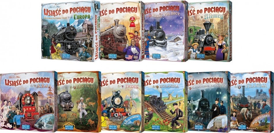 Pakiet Wsiąść do Pociągu [GRA]