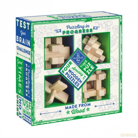 Professor Puzzle - Four Wooden Puzzle [GRA]