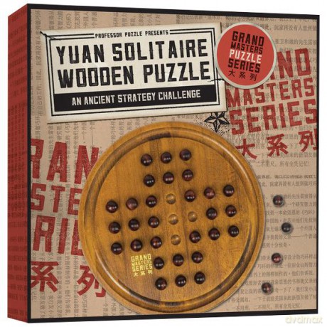 Professor Puzzle - Yuan Solitaire Wooden Puzzle [GRA]