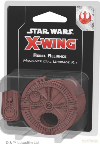 Star Wars: X-Wing - Rebel Alliance Maneuver Dial Upgrade Kit (druga edycja) (Gwiezdne Wojny) [GRA]