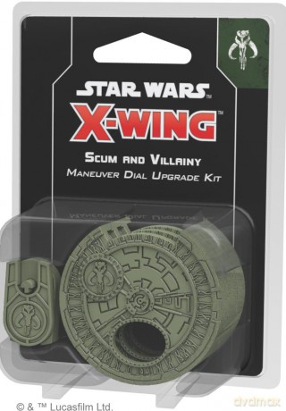 Star Wars: X-Wing - Scum and Villainy Maneuver Dial Upgrade Kit (druga edycja) (Gwiezdne Wojny) [GRA]
