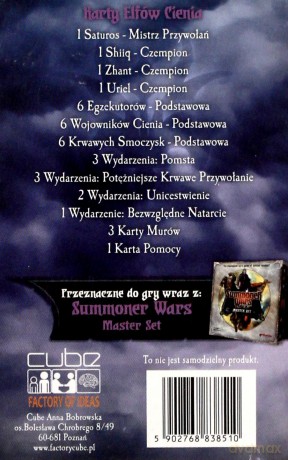 Summoner Wars: Elfy Cienia - Druga Talia [GRA]