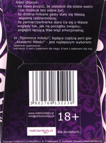 Tajemnica: Miłosna gra dla par - Część 1 [GRA]