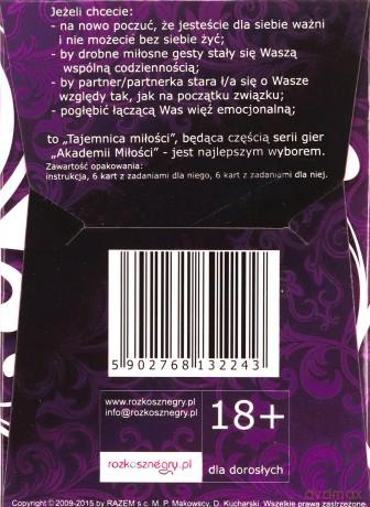 Tajemnica: Miłosna gra dla par - Część 2 [GRA]