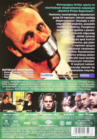 Eksperyment (Das Experiment) [DVD]