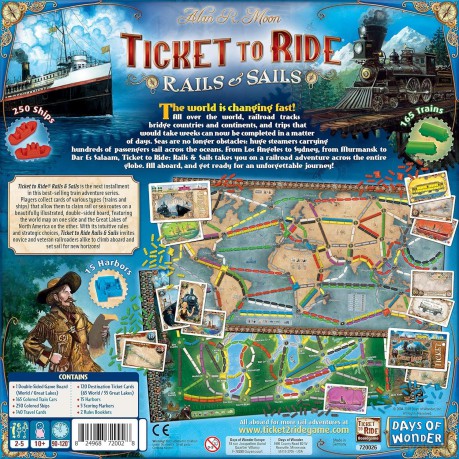 Ticket to Ride: Rails and Sails [GRA]