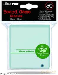 ULTRA-PRO Board Game Sleeves - Square Standard 69x69mm 50 [GRA]