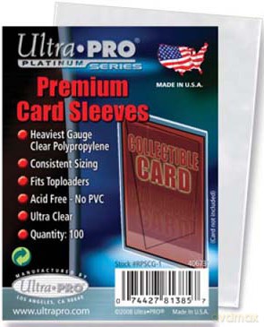 ULTRA-PRO Deck Protector - PLATINUM 100 [GRA]