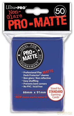 ULTRA-PRO Deck Protector - Pro-Matte Non-Glare Blue Niebieskie 50 [GRA]