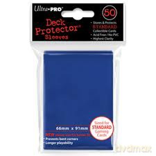 ULTRA-PRO Deck Protector - Solid Blue Niebieskie 50 [GRA]