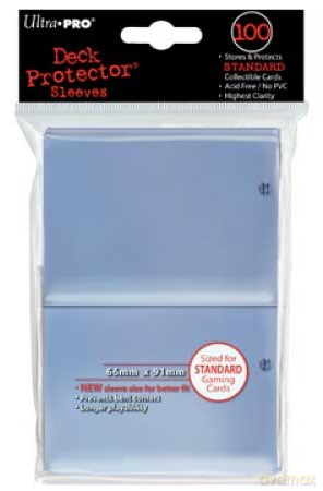 ULTRA-PRO Deck Protector - Solid Clear Przezroczyste 100 [GRA]