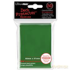 ULTRA-PRO Deck Protector - Solid Green Zielone 50 [GRA]