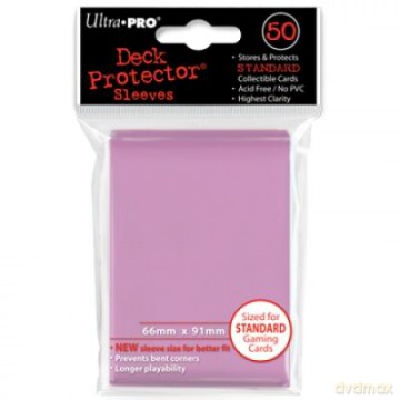 ULTRA-PRO Deck Protector - Solid Pink Różowe 50 [GRA]