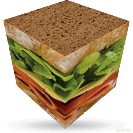V-Cube 3 Kanapka 3x3x3 standard [GRA]