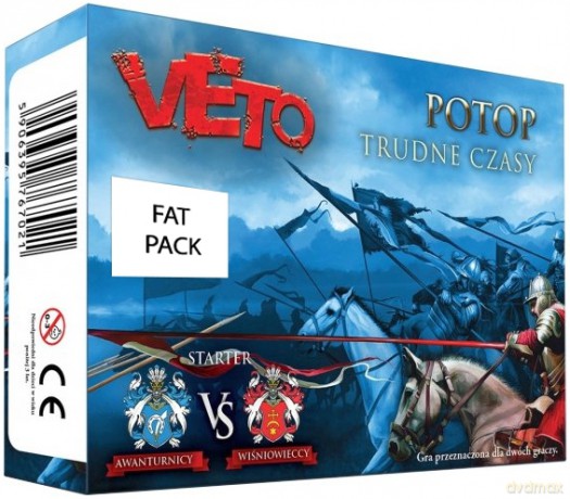Veto - Potop: Fat Pack Starter Awanturnicy vs Wiśniowieccy [GRA]