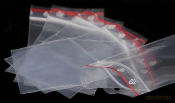 Woreczki strunowe 100 sztuk 10 cm x 10 cm [GRA]