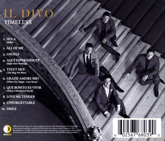 Il Divo: Timeless [CD]