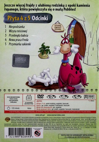 Flintstonowie sezon 3 cz.4 [DVD]