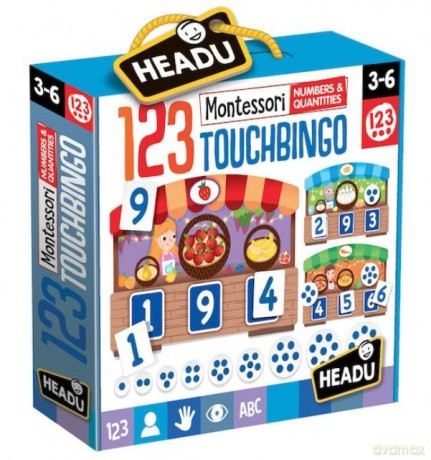 HEADU Montessori Bingo 123 [GRA]