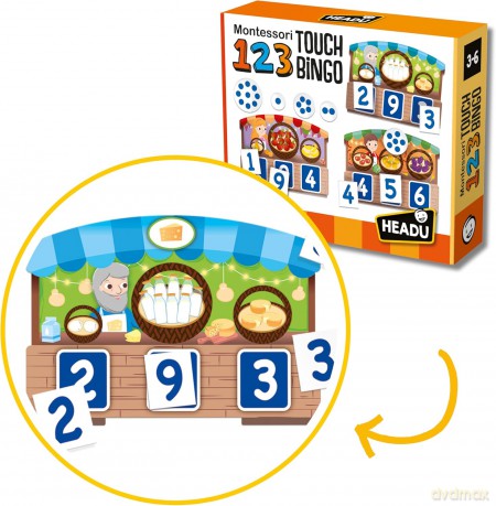 HEADU Montessori Bingo 123 [GRA]