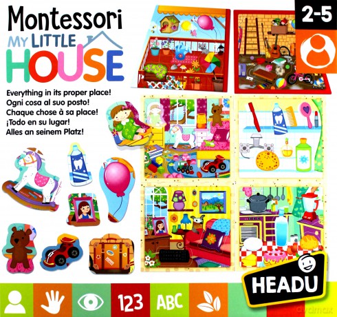 HEADU Montessori Mój mały Domek [GRA]