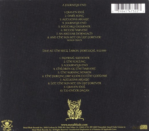 Primordial: A Journeys End Collectors Edition (digipack) [2CD]