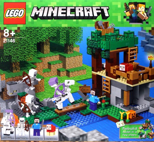 LEGO Minecraft Atak szkieletów (21146) [KLOCKI]