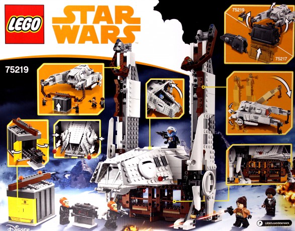 LEGO Star Wars Imperialny AT-Hauler (Gwiezdne Wojny) (75219) [KLOCKI]