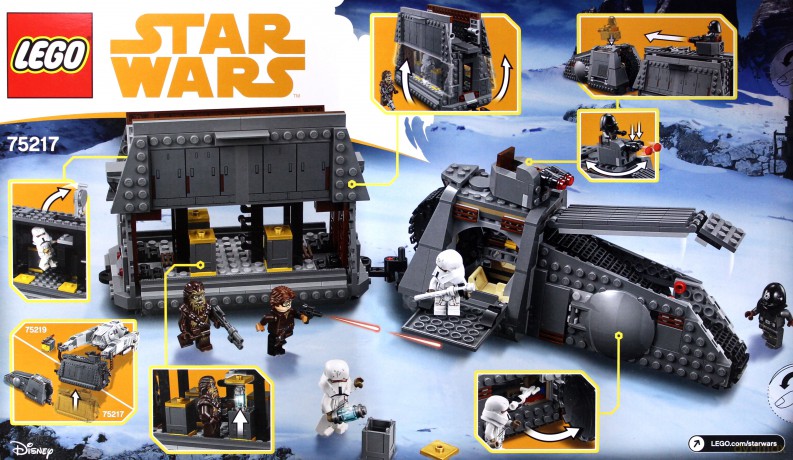 LEGO Star Wars Imperialny transporter Conveyex (Gwiezdne Wojny) (75217) [KLOCKI]