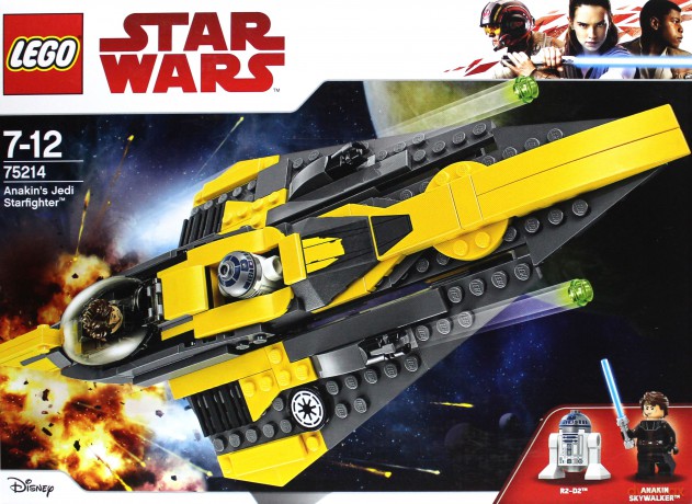 LEGO Star Wars Jedi Starfighter Anakina (Gwiezdne Wojny) (75214) [KLOCKI]