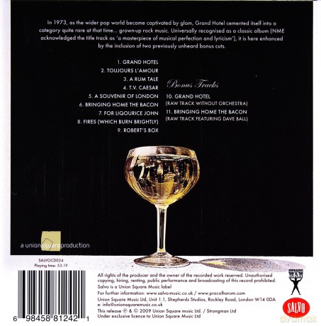 Procol Harum: Grand Hotel (ecopack) [CD]