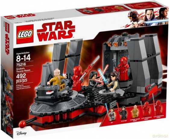 LEGO Star Wars Sala Tronowa Snokea (Gwiezdne Wojny) (75216) [KLOCKI]
