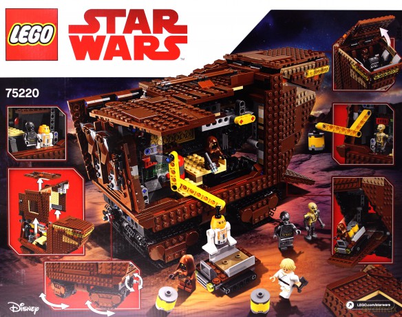 LEGO Star Wars Sandcrawler (Gwiezdne Wojny) (75220) [KLOCKI]